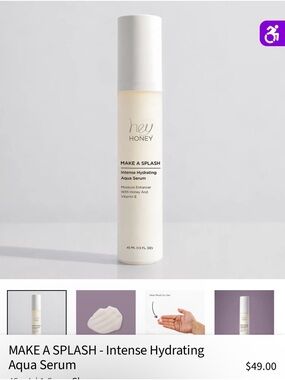 Make A Splash Intense Hydrating Aqua Serum — White